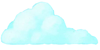 Soft illustrated cloud